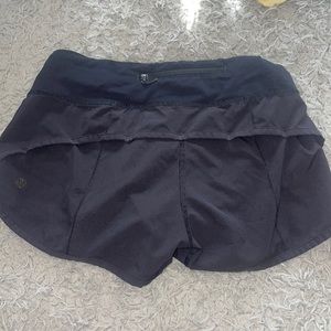 Black Speedy Shorts